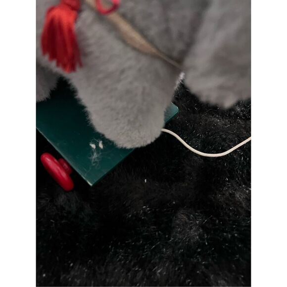 VINTAGE DAKIN STUFFED ANIMAL PLUSH ~ ELEPHANT PULL TOY - Picture 2 of 5